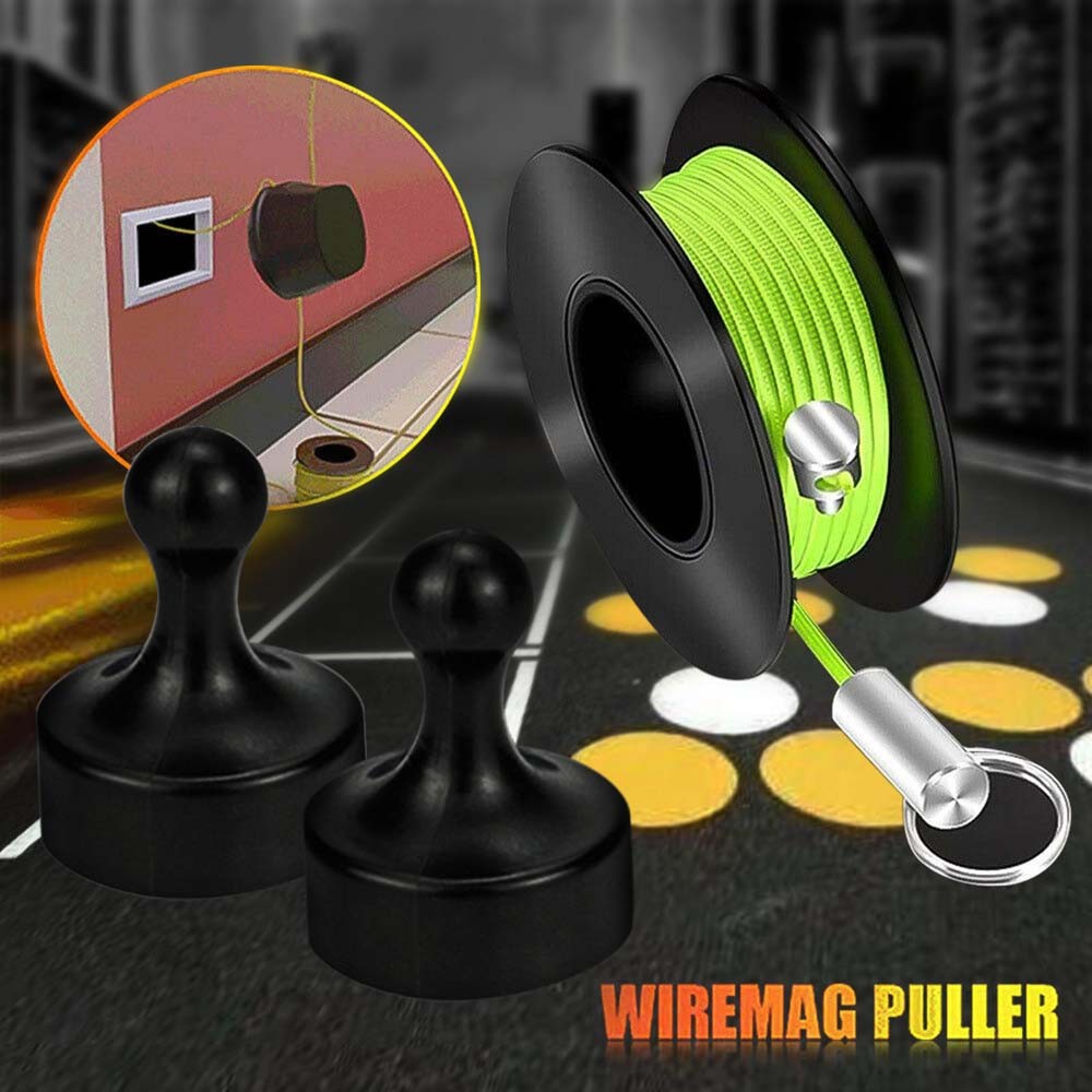 Magnetic Durable Lightweight Ergonomic Corrosion-Resistant Magnetic Cable Puller