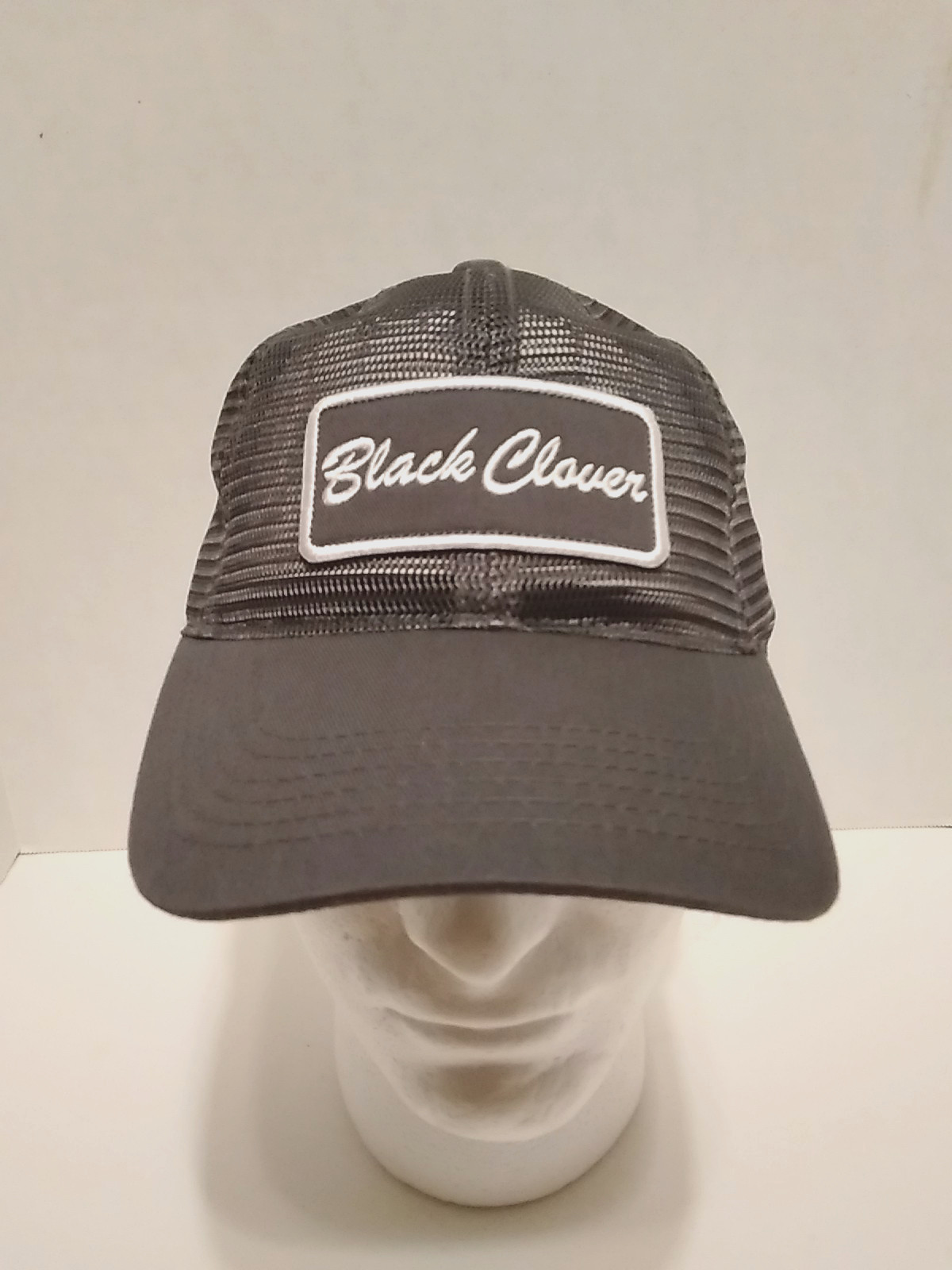 Black Clover All Mesh Adjustable Golf Hat Dark Gray One Size 8701