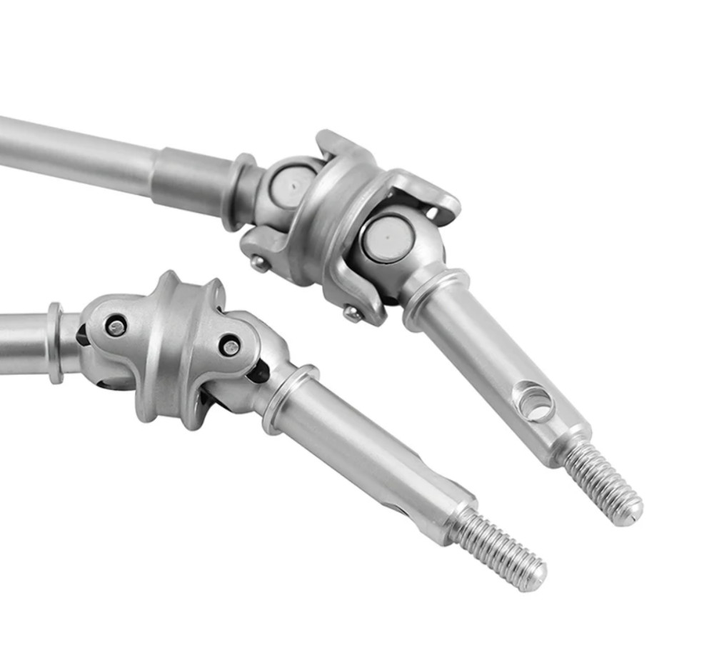 INJORA +4mm Double Joint Shafts SCX24 ProSteer & Planet Front Axle SCX24-191F