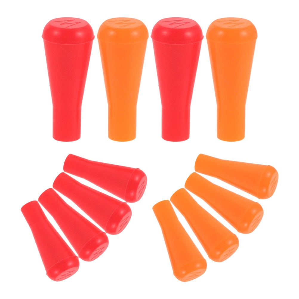 12 Pcs Practice Arrows Arrowheads Rubber Tips Archery Game Safety Replacement