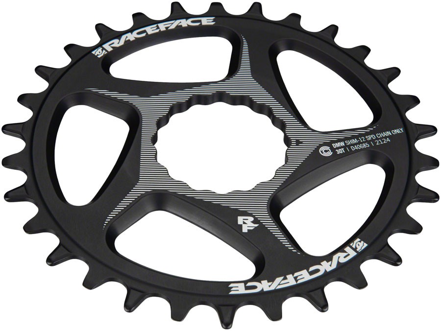 RaceFace Direct Mount Wide Chainring - 30t, DM CINCH, For Shimano 12-Speed HG+ C