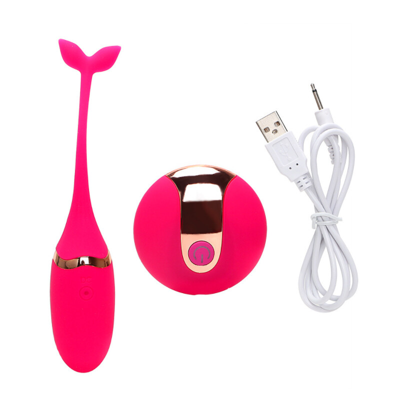 Remote-Control-Wearable Exercise Weight Vibrating Bullet Egg Vibrator for Women