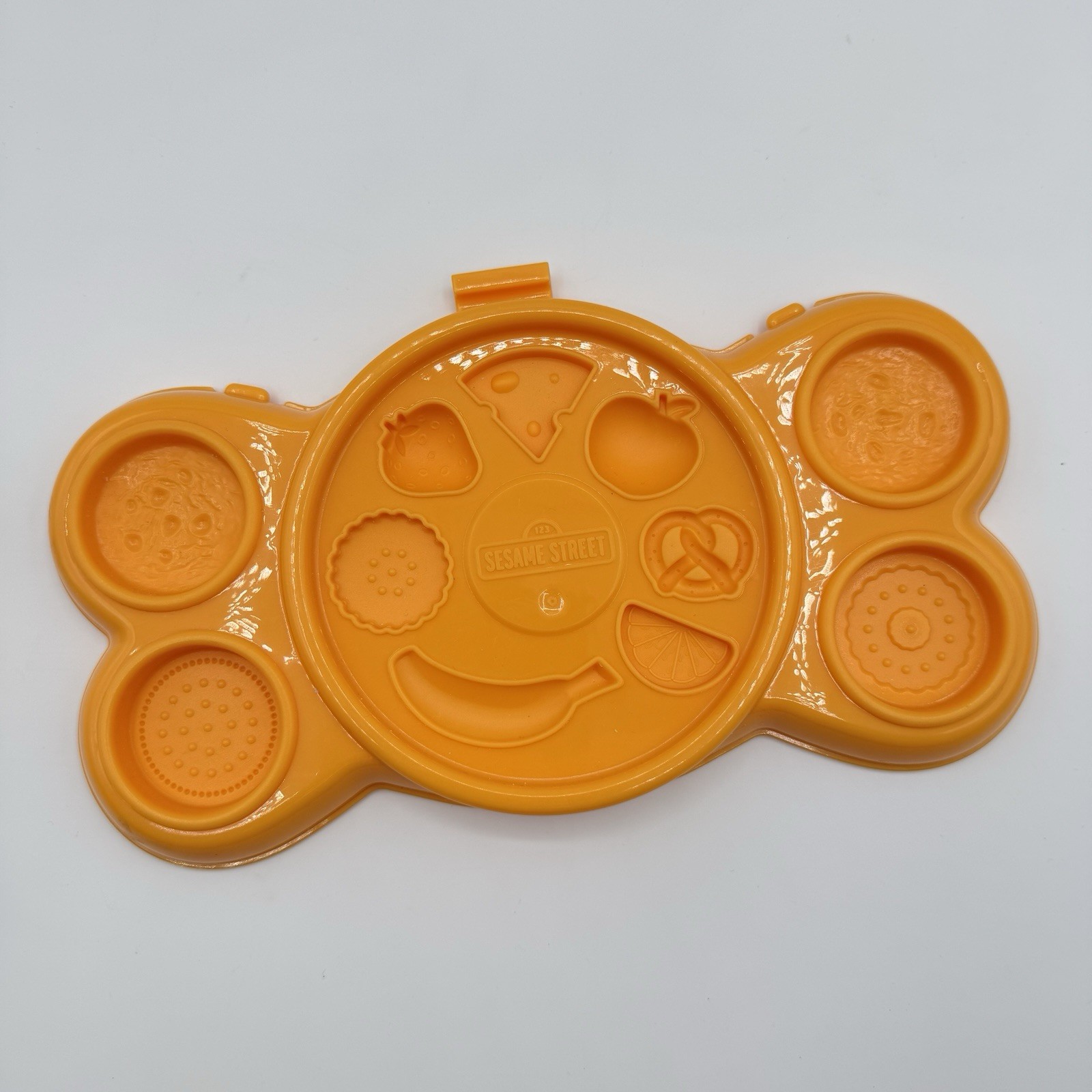 Sesame Street Cookie Monster Play Doh Letter Lunch TRAY BASE REPLACEMENT Part