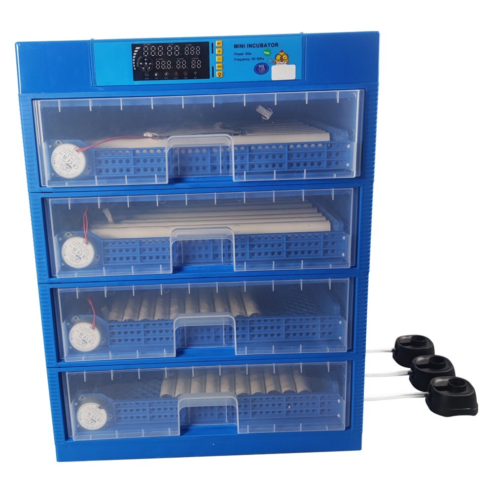 Automatic Egg Bird Incubator 256 Eggs Poultry Hatcher Breeder Digital Display