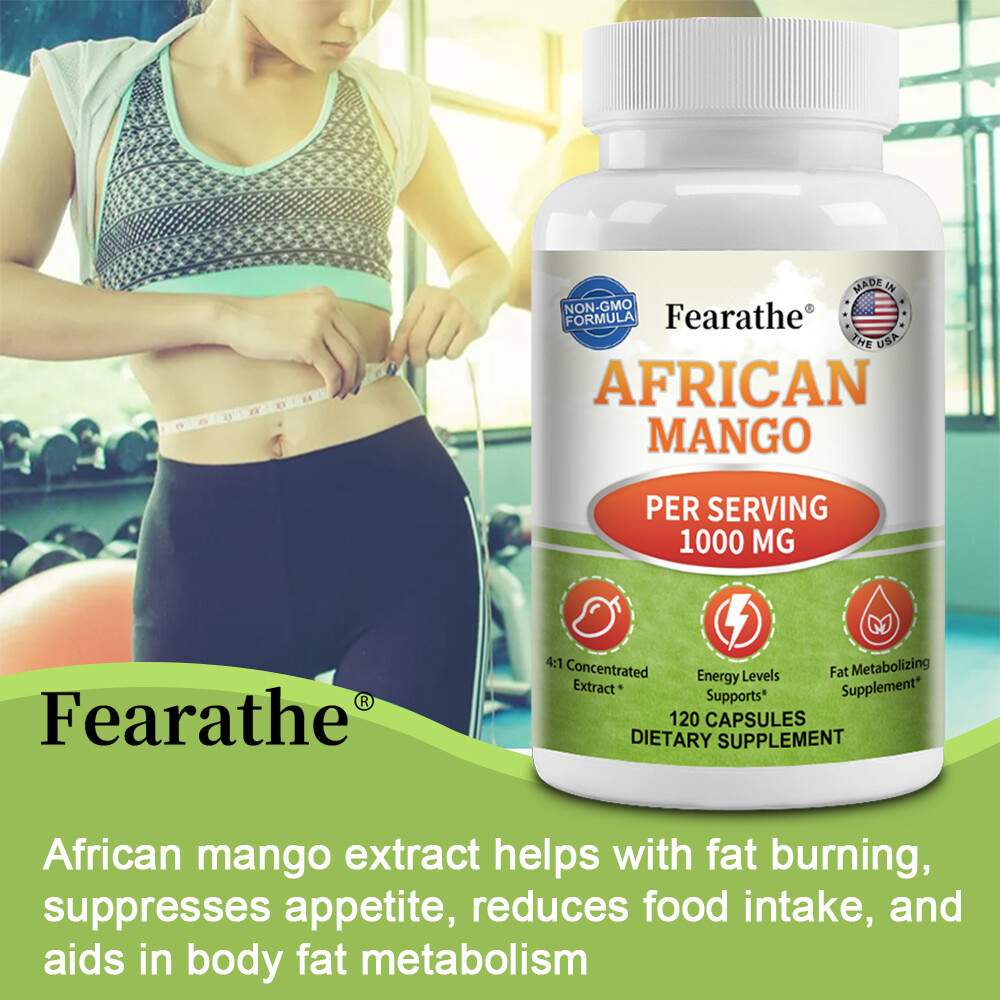 African Mango Extract Weight Loss Supplement, Appetite Control, Boost Metabolism