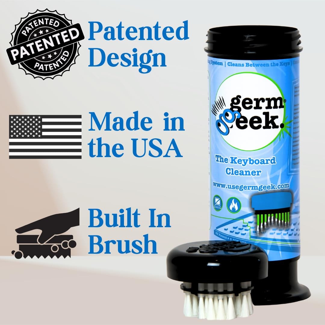 Keyboard & Electronics Cleaning Kit | Patented Precision Brush | MultiPurpose...