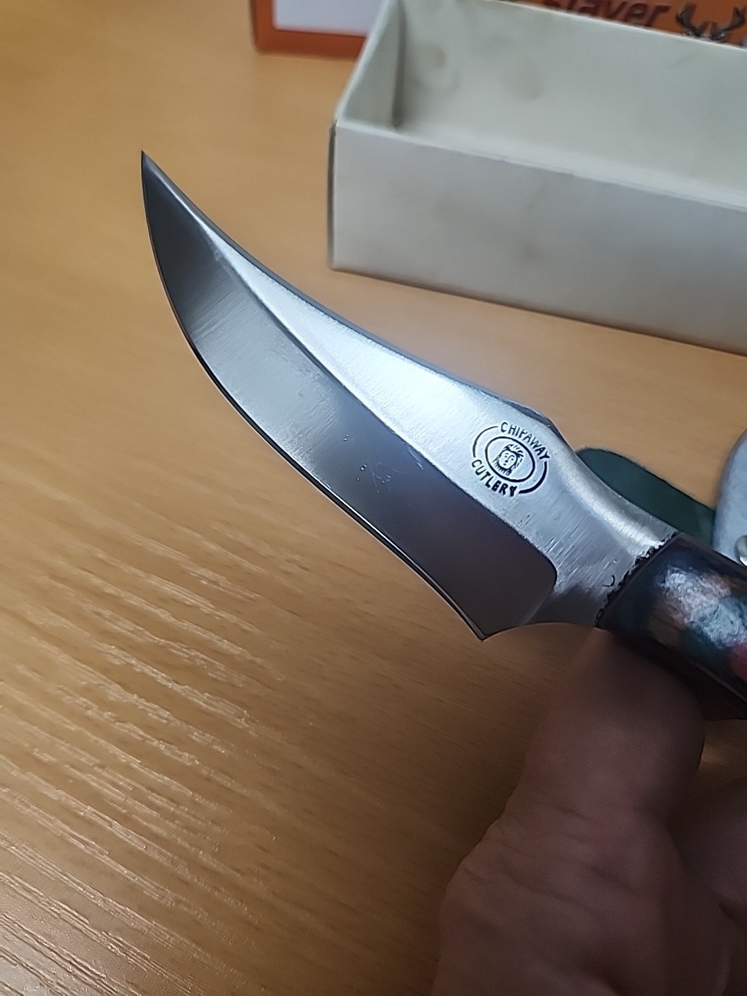 Deer Slayer Cw-542fw Knife With Sheath