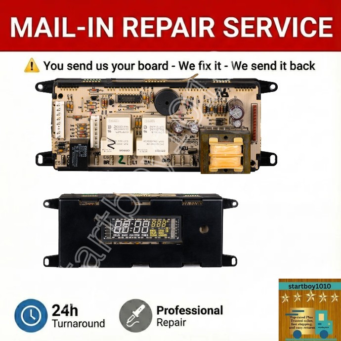 Repair Service Maytag Oven Control Module 191D1576P022  74009010  8507P162-60