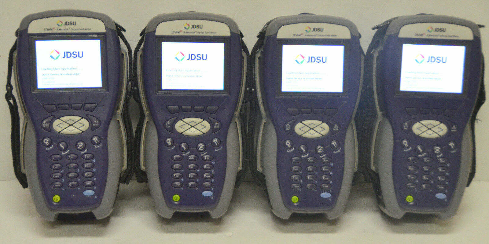 Lot of 4 JDSU Viavi DSAM-3300 xt DOCSIS 3.0 Meters DSAM 3300 Home Cert