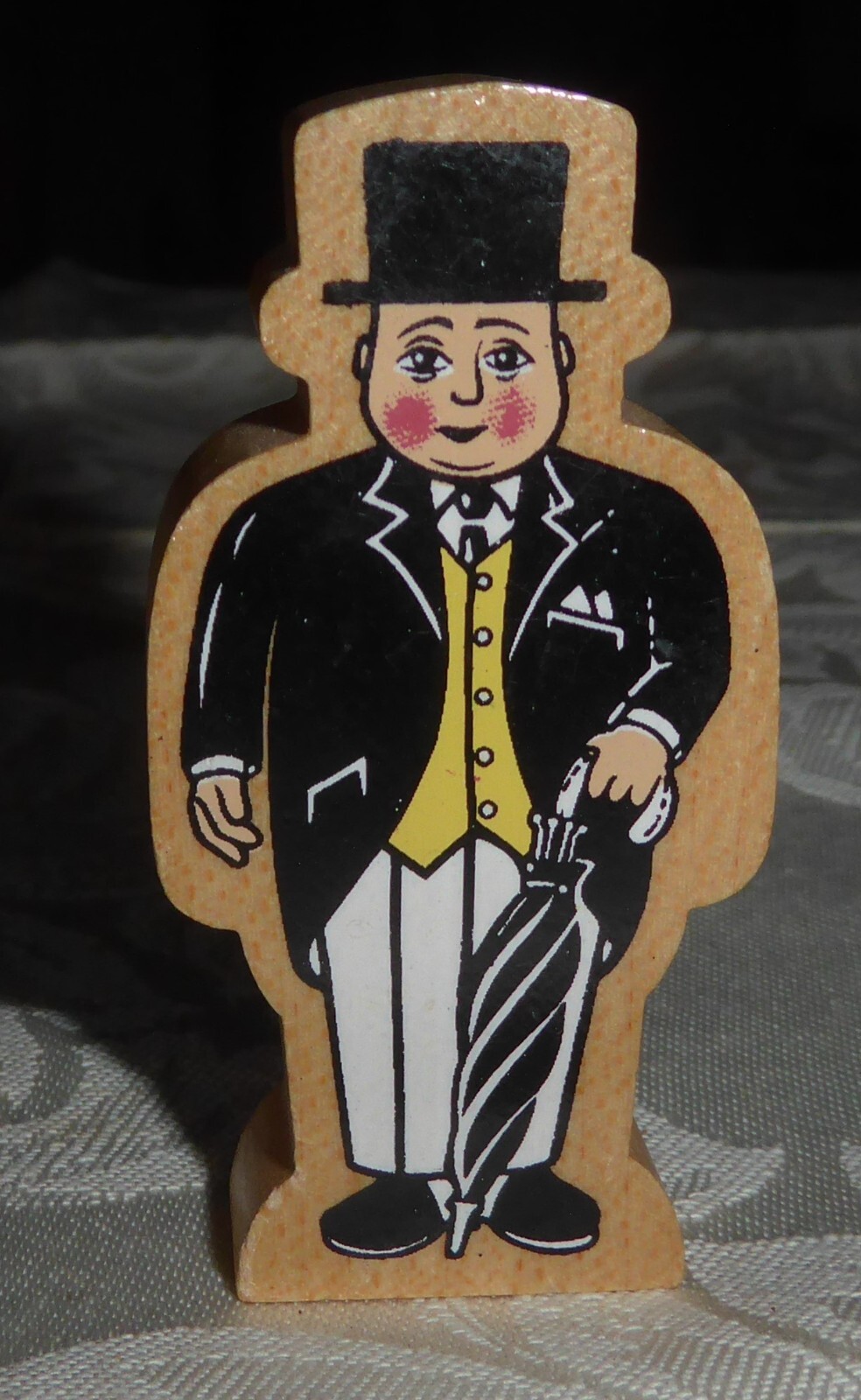 Vintage Sir Topham Hatt Wood Figure