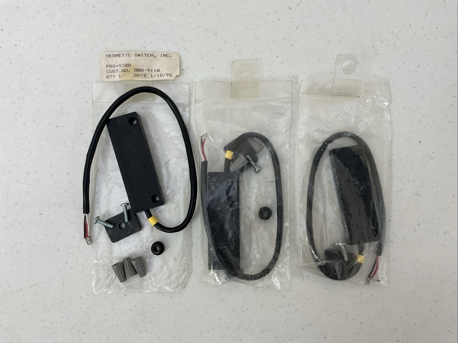 LOT OF 3 HERMETIC SWITCH, INC PRX+9300 PROXIMITY SWITCH, FREE SHIP