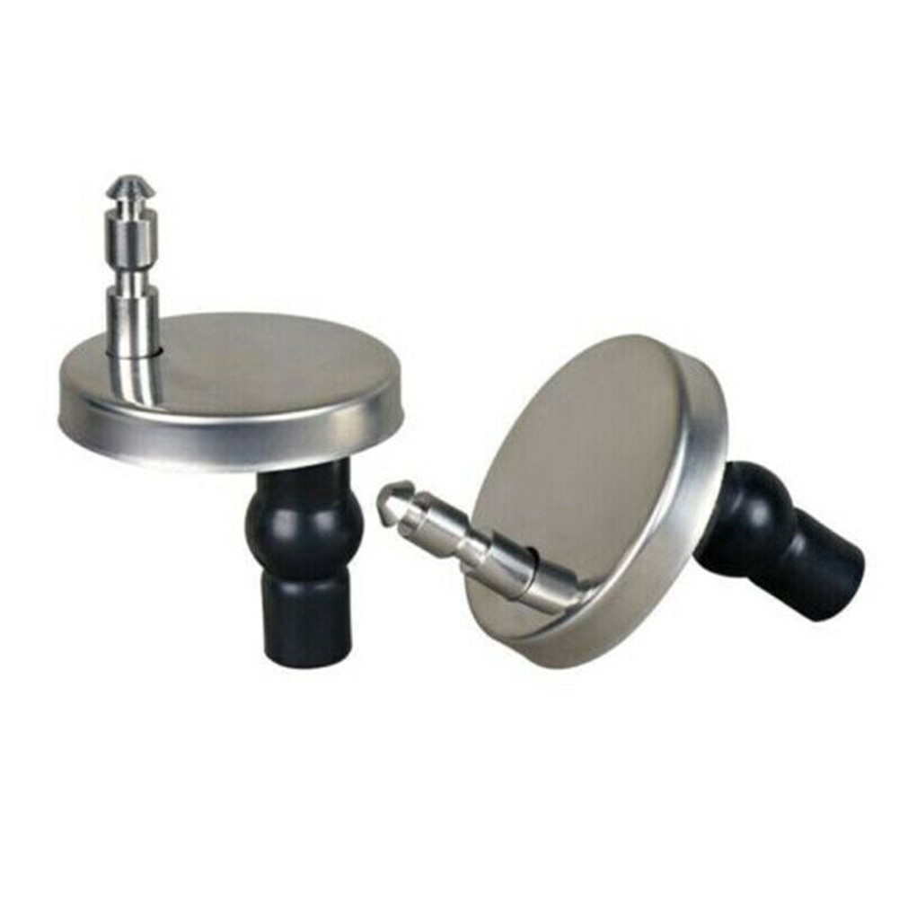 Toilet Seat Hinge Accessories 2PCS Fitting Heavy Duty Hinge Pair Parts
