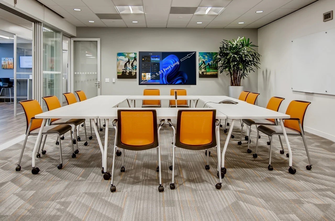 Dell 70" Interactive Smart Board For Classroom / Office Professionals