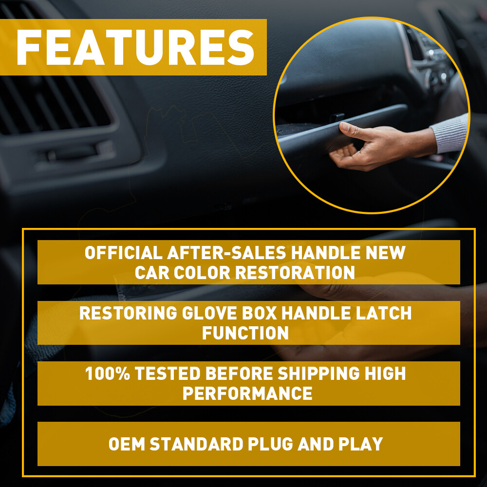 For Doge Dakota Durango Ram 1500 1997-2000 Grey Glove Box Latch Open Handle