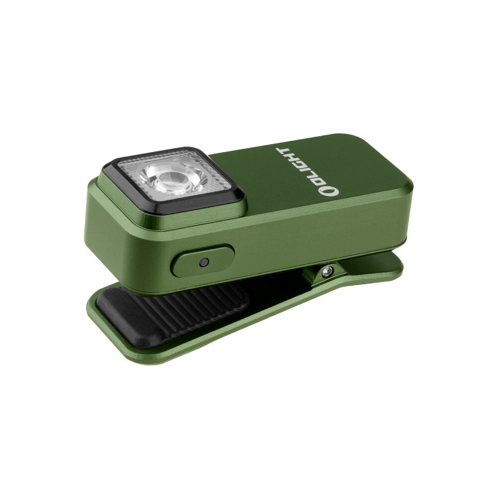 Olight Oclip Clip OD Green Light with White and Red Light, 300 Lumens, 70 Meters