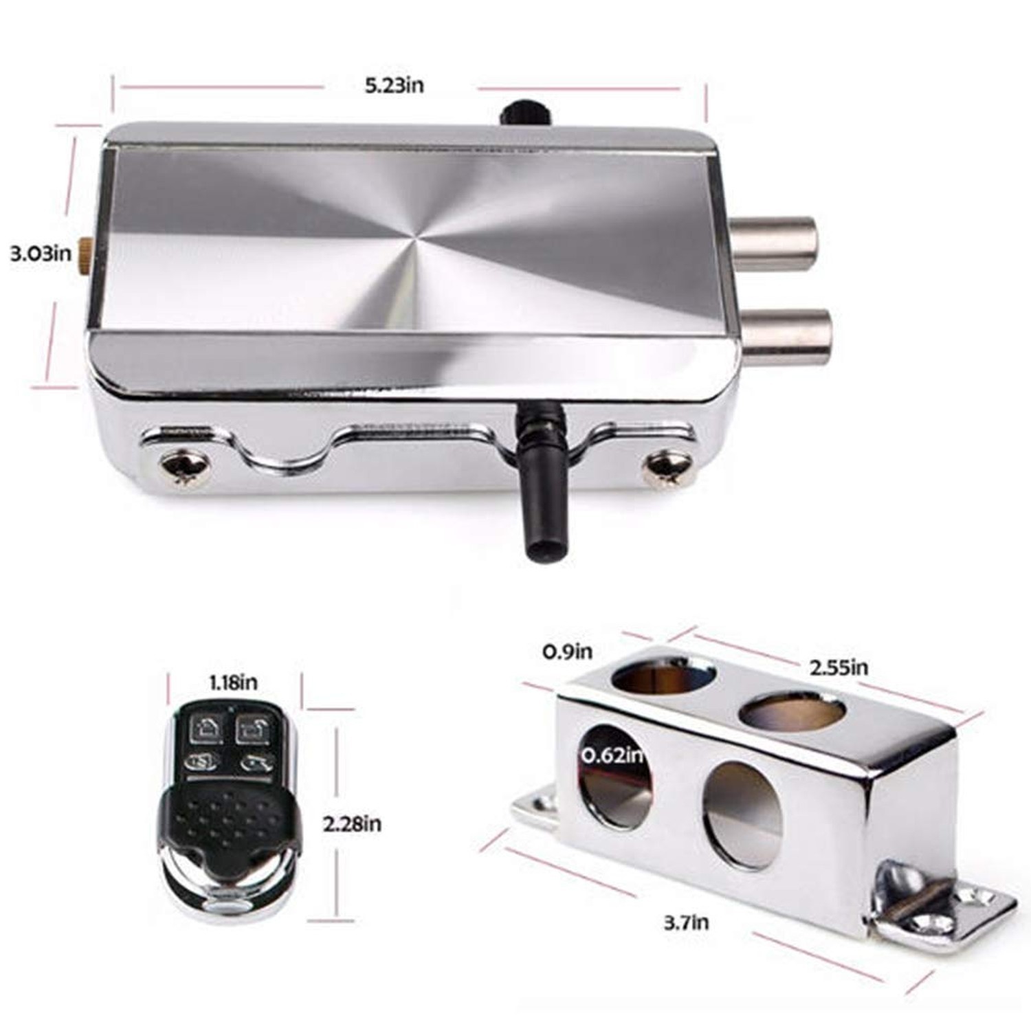 Remote Control Door Lock, Smart Wireless Anti-Theft Lock, Keyless Entry Lock,...