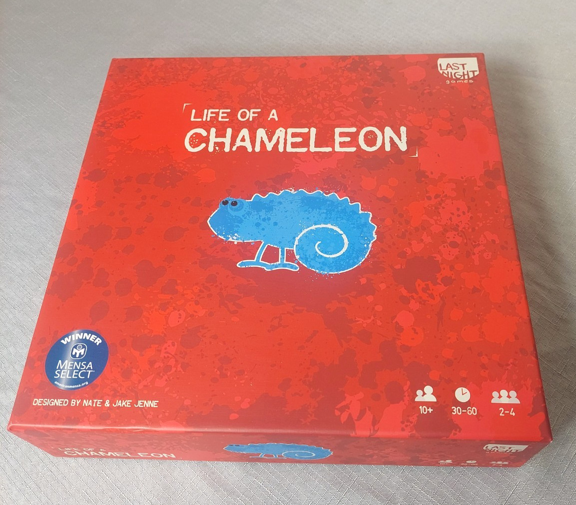 Life of a Chameleon board game 2021 Last Night Games (100% Complete, Excl Cond!)