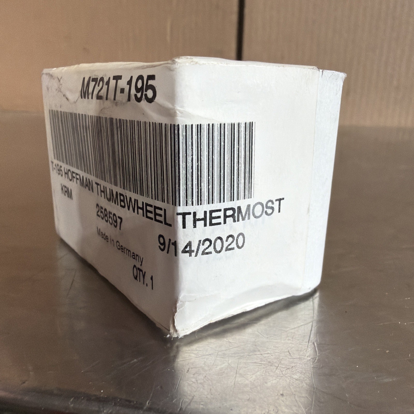 Hoffman M721T-195 Thumbwheel Thermostat