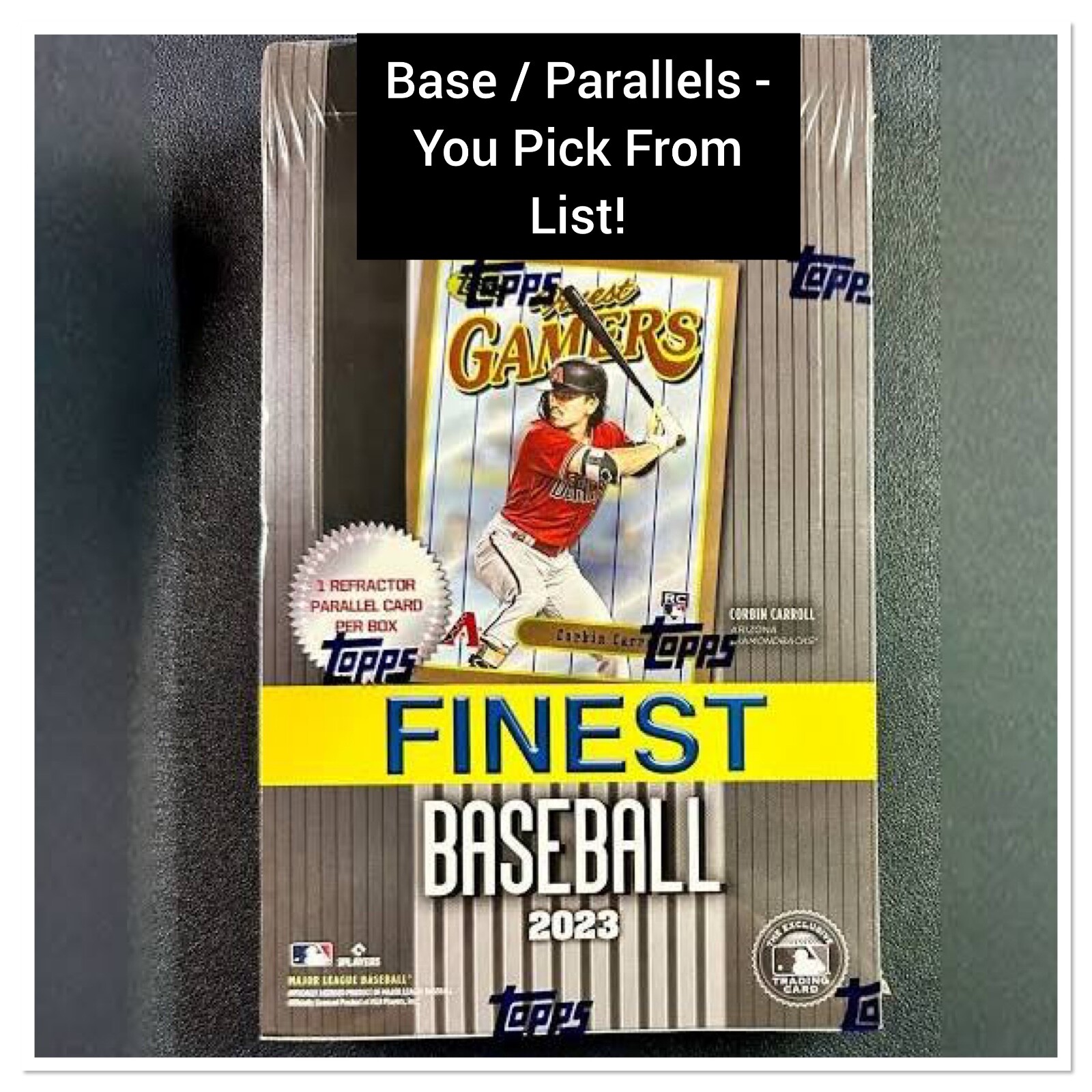 2023 Topps Finest Flashbacks - Base / Parallels - You Pick From List