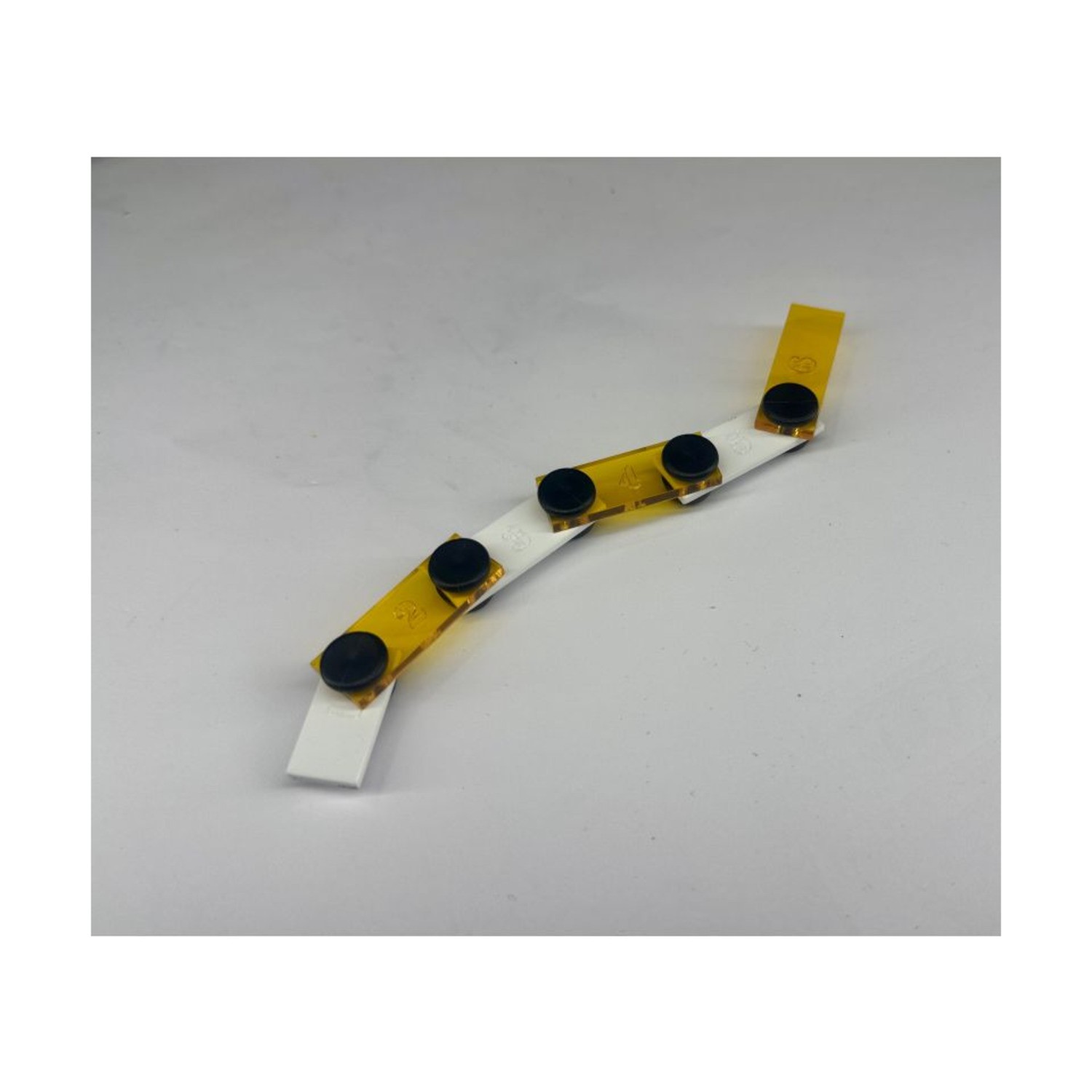 Bandua Accessory Articulated Ruler 6" - Yellow New
