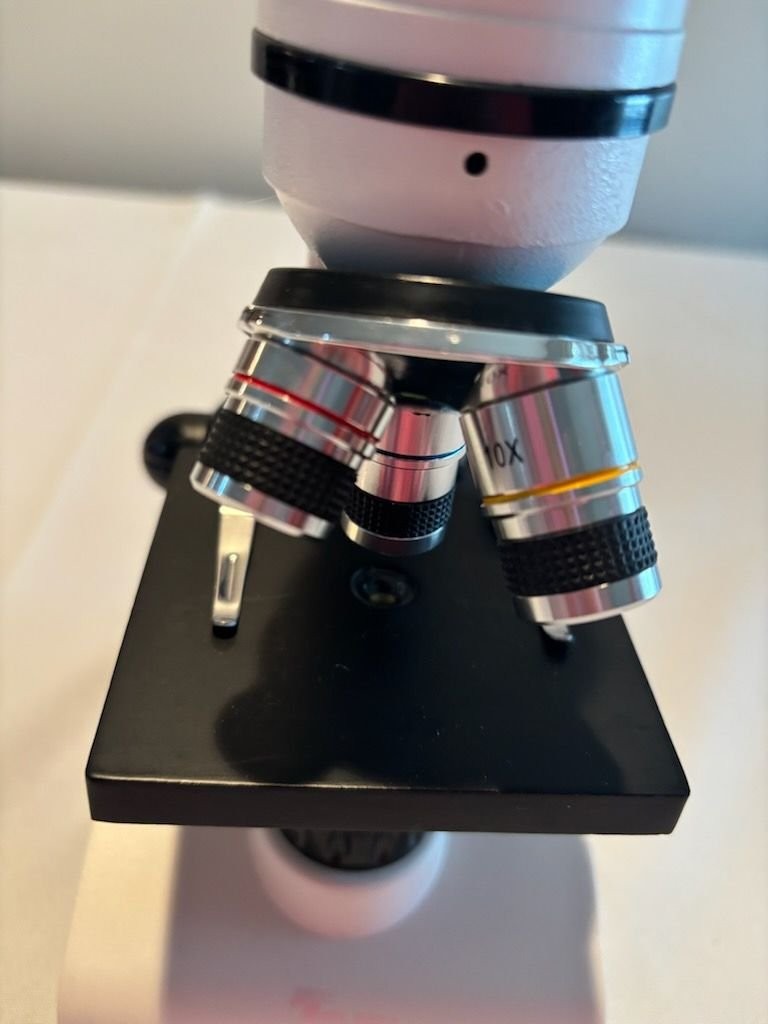 TELMU Microscopes for Students Adults, 40X-1000X Compound Monocular Microscope