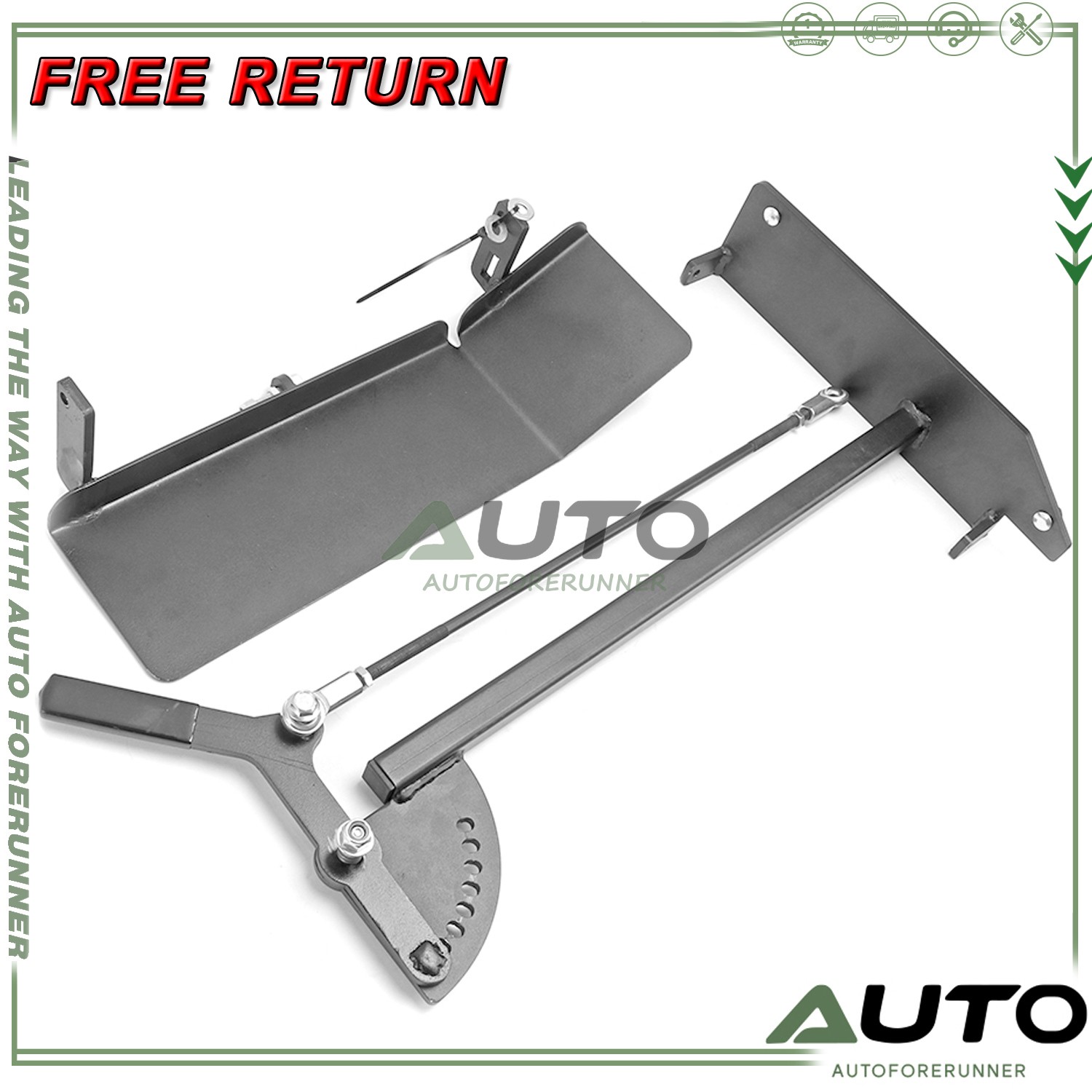 New Swivel Open Close Chute Blocker Mulch Plate For Ferris 52" ICD chute blocker