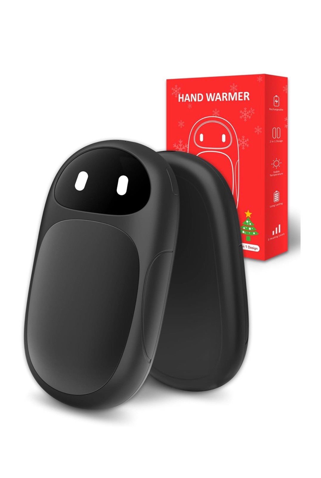 Hand Warmers Rechargeable, Gifts for Men and Women, 6000Mah Electric Hand Warmer