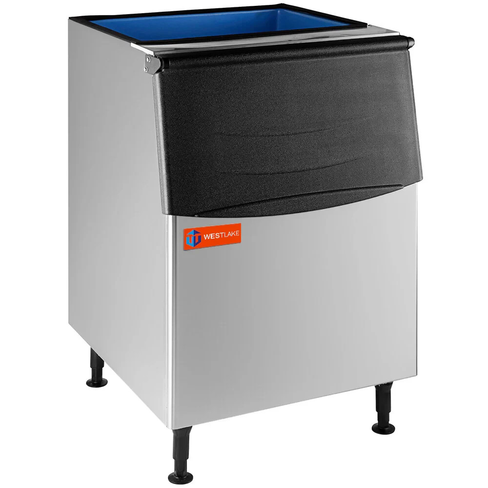 WESTLAKE 440 lb Commercial Ice Storage Bin Stainless Steel Insulated Modular