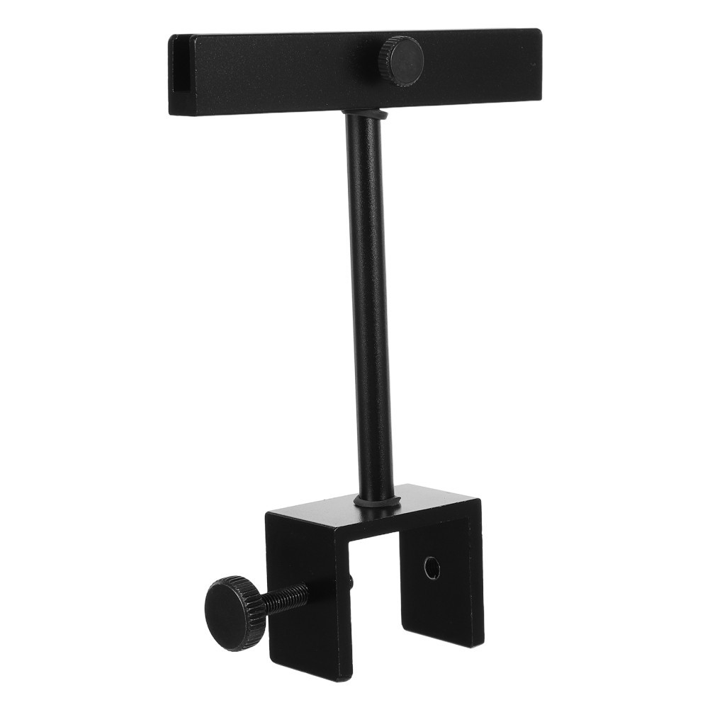 Black Aluminum Alloy Price Tag Holder Durable Clip for Retail Market Use