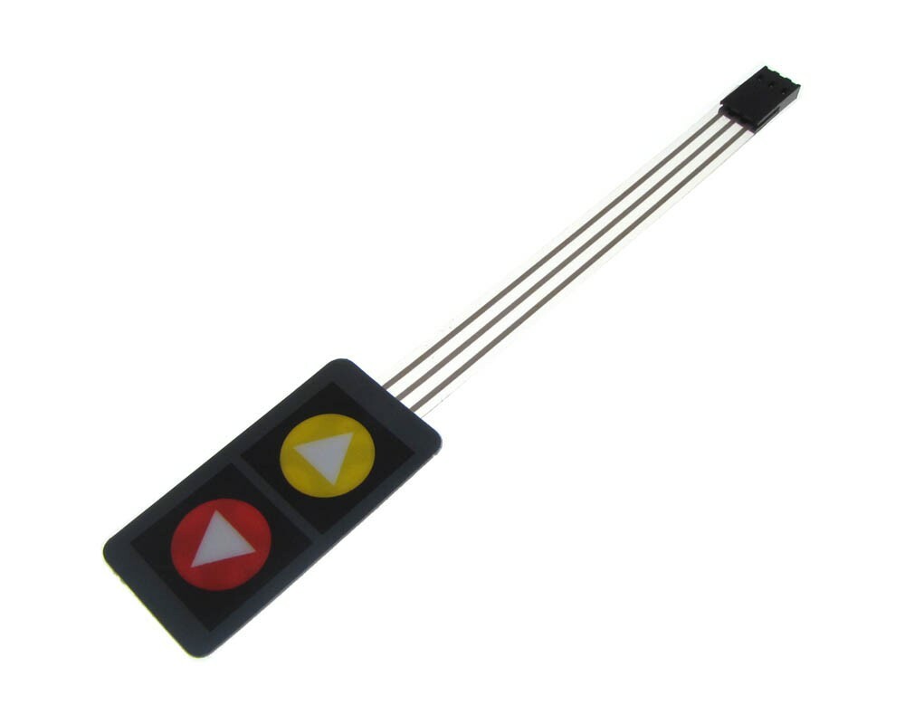 1*2 Membrane Keypad R/Y