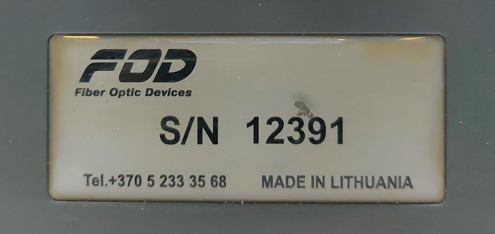 Fod 1202H Optical Power Meter 0634
