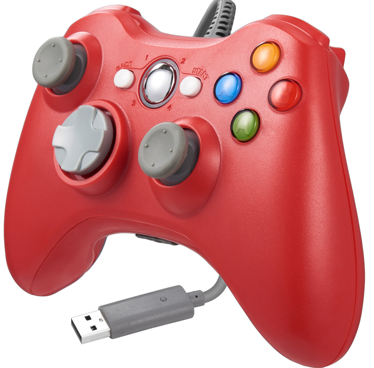 USB N64 SNES Xbox 360 Controller USB GamePad Joypad for Windows PC Raspberry Pi
