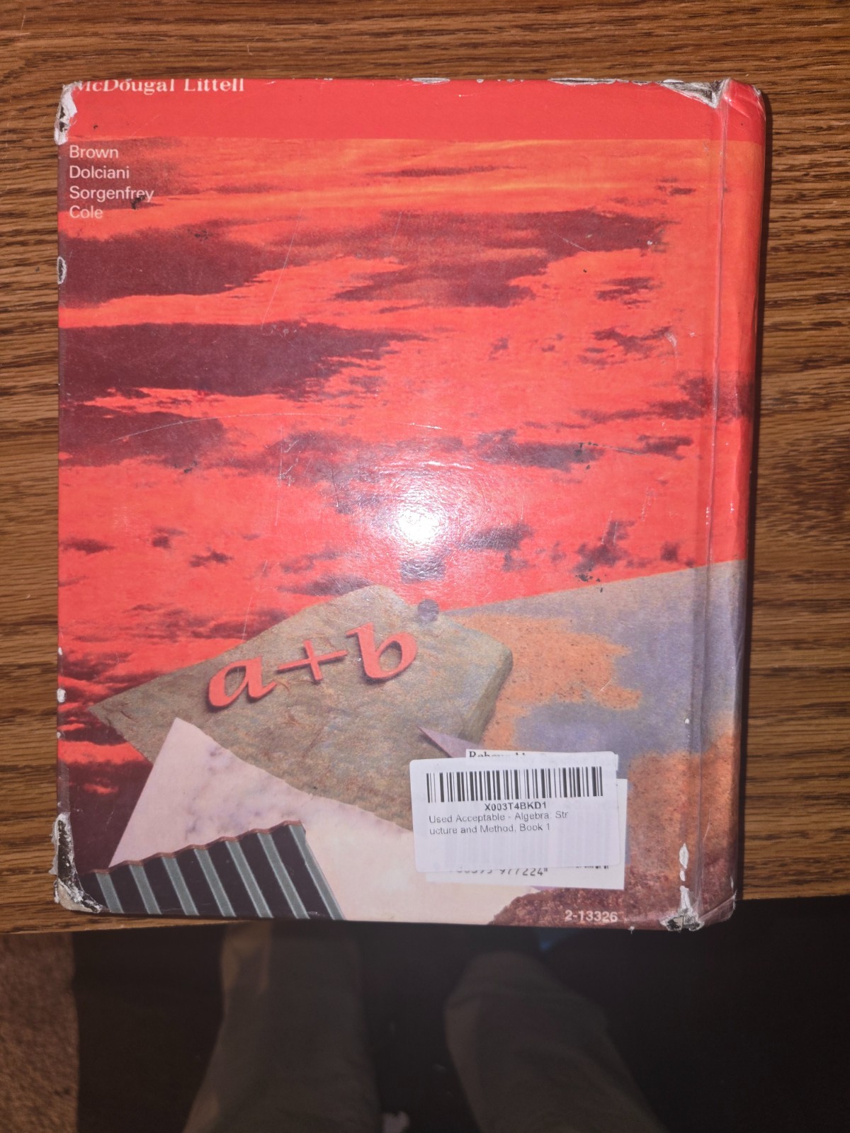 McDougal Littell Structure and Method Ser.: Algebra Bk. 1 : Structure and Method