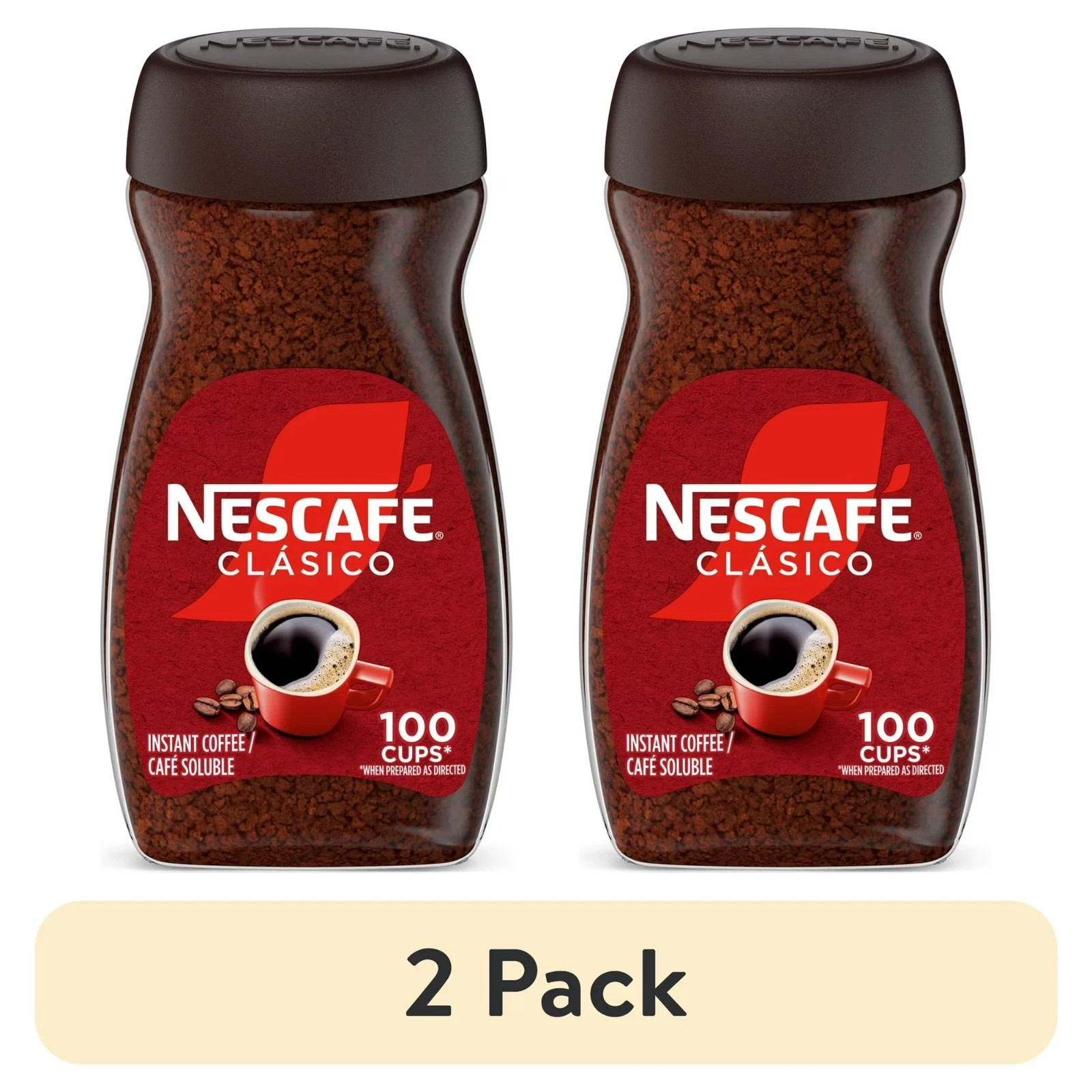 NESCAFE CLASICO Dark Roast Instant Coffee 7 oz. (Pack Of 2)