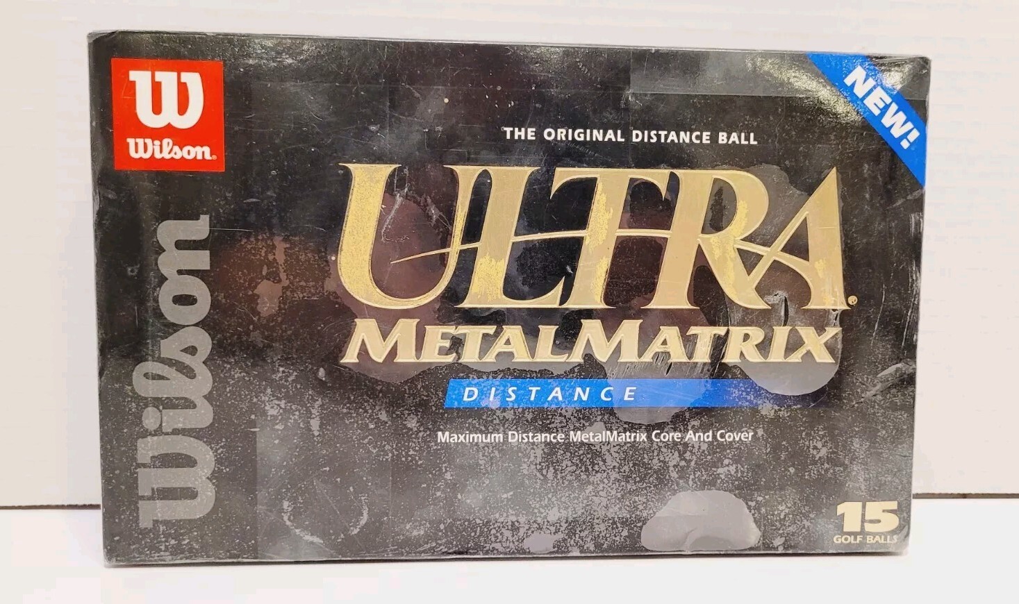 NEW Wilson Ultra Metal Matrix Distance 5 Pack 15 Golf Balls Factory Sealed