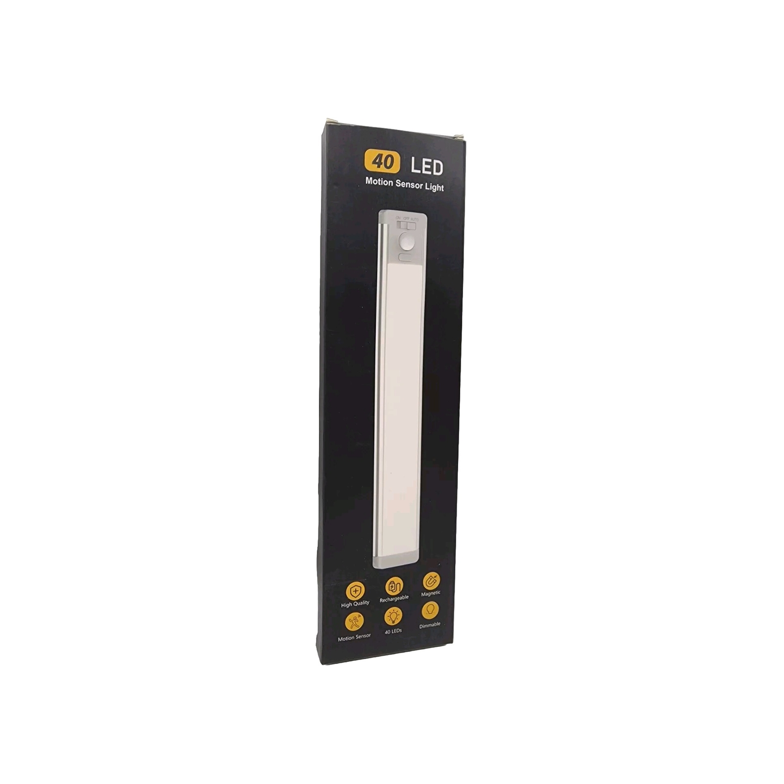 40 LED Under Cabinet Lights, Rechargeable Battery Operated Motion Sensor Light