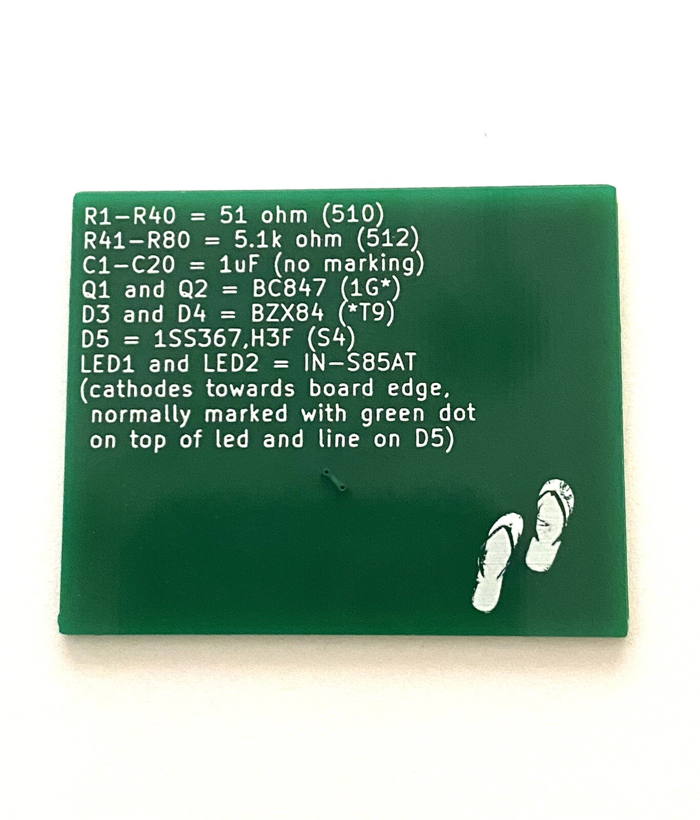 Electronics Practice Circuit Board SMD Soldering Kit - Flip Flop Circuit