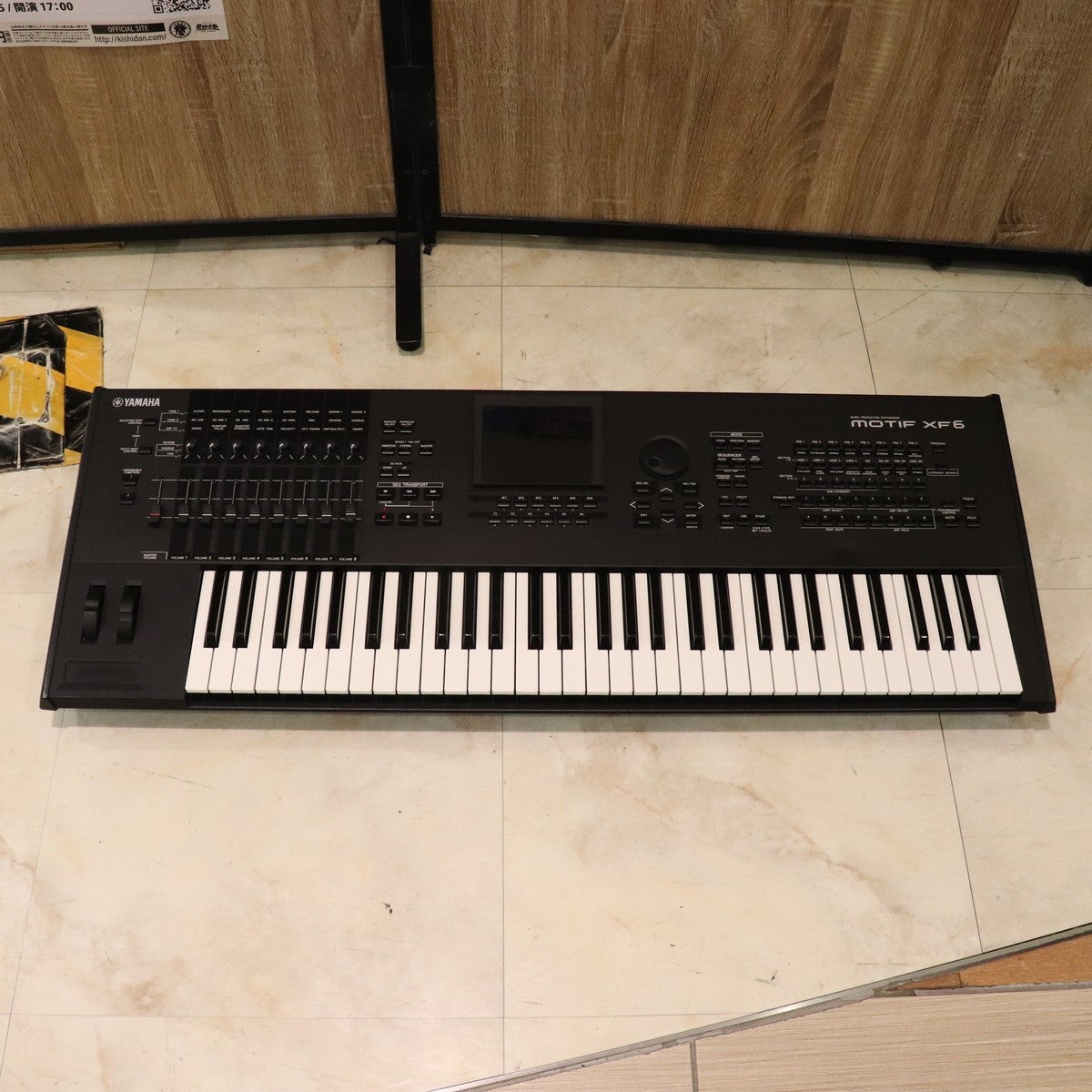 Yamaha MOTIF XF6 Music Production Synthesizer Used