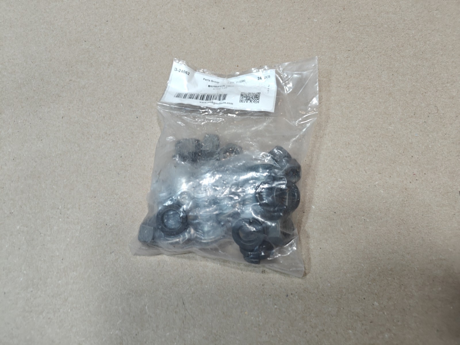 AMK Products Correct Spherical HD Bolts, Washers, Nuts, G-24062, 24pcs Bumper