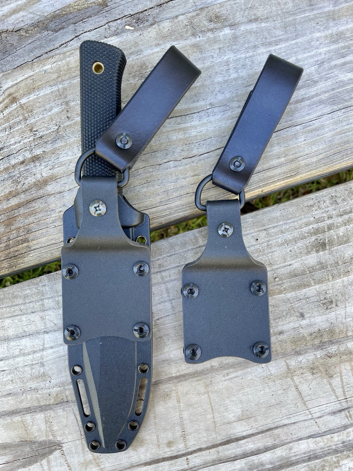 Cold Steel SRK Leather and Kydex Dangler (No Knife Or Sheath)