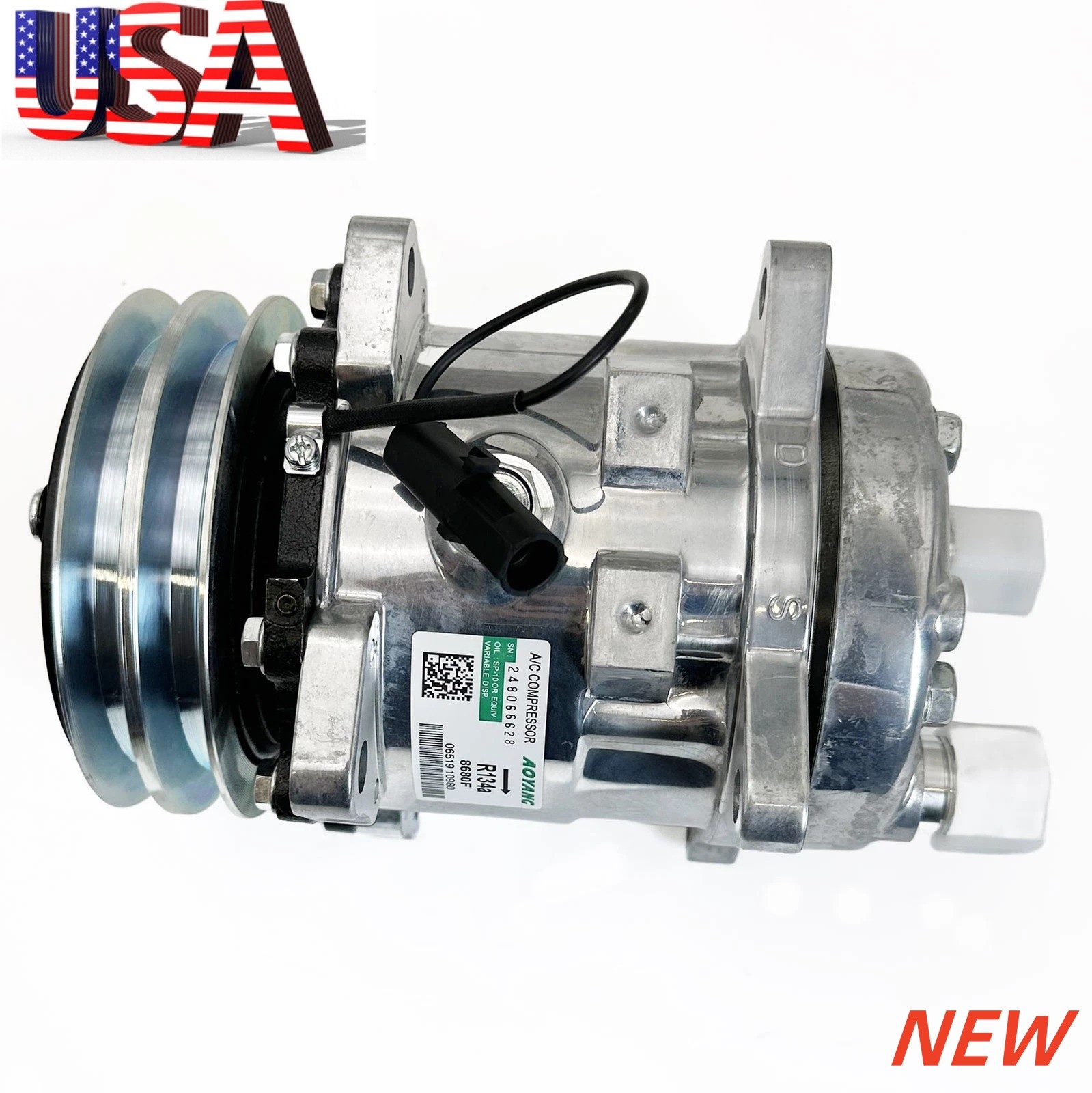 For Takeuchi TB145 TL130 TL140 TL250 TL6CR 12V A/C Compressor 1911506010 S5077