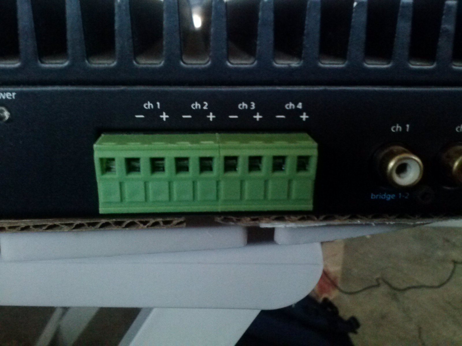 5-Pin Speaker / Power Plug ARC AUDIO Amplifier Processor