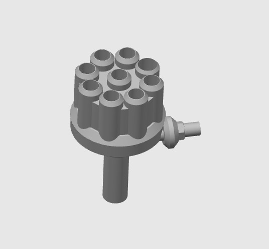 1/24 1/25 3D Resin Wireable Distributor V8 Scale Model Kit Parts