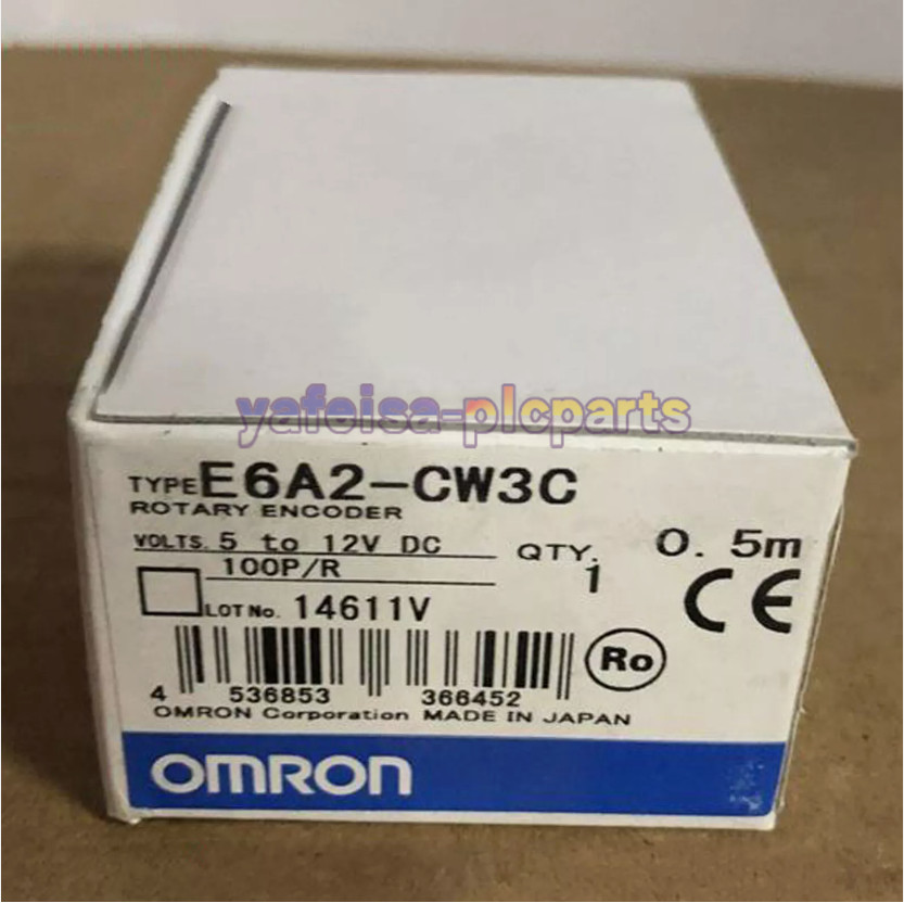 ONE OMRON rotary encoder E6A2-CW3C 100P/R NEW In Box
