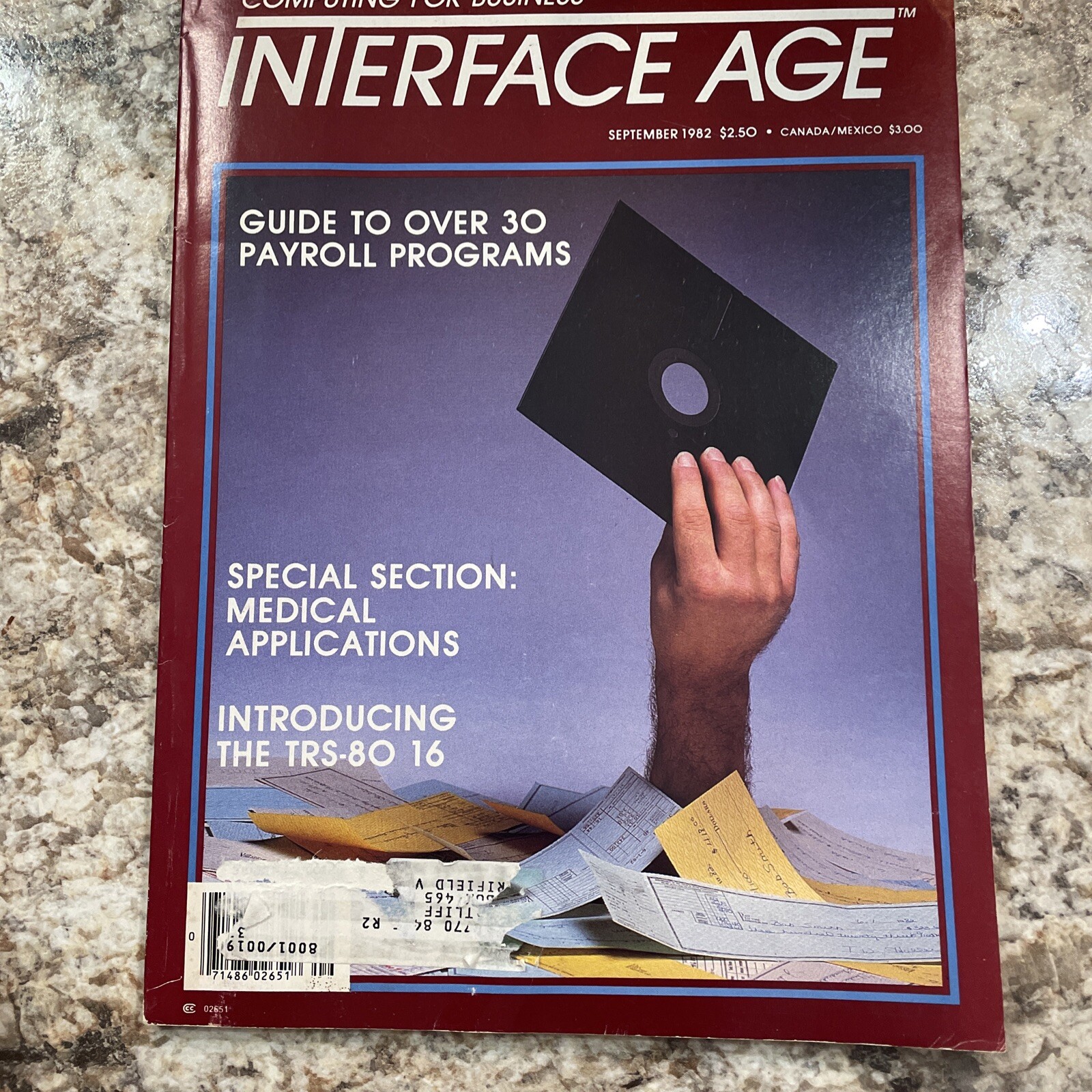 INTERFACE AGE MAGAZINE VINTAGE SEP 1982
