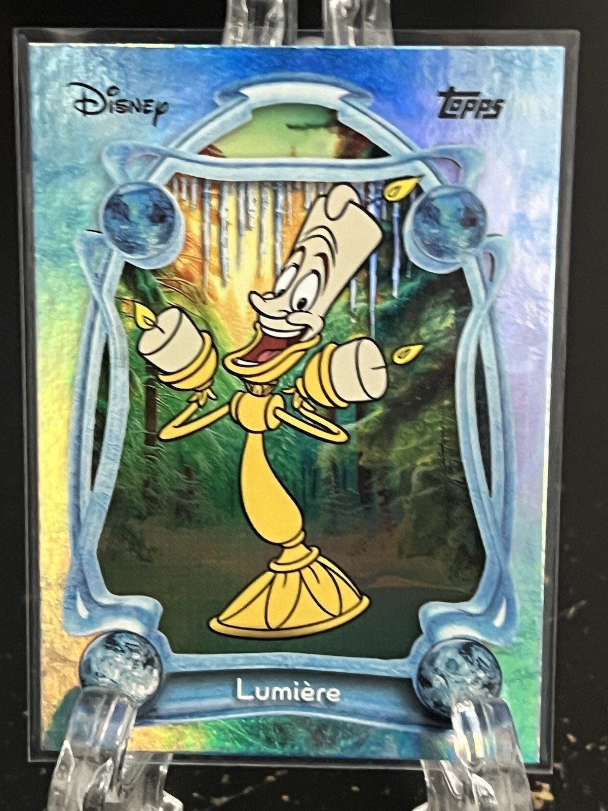 LUMIERE     2025 Topps Disney Wonder     BASE MEGA FOIL    Beauty & the Beast