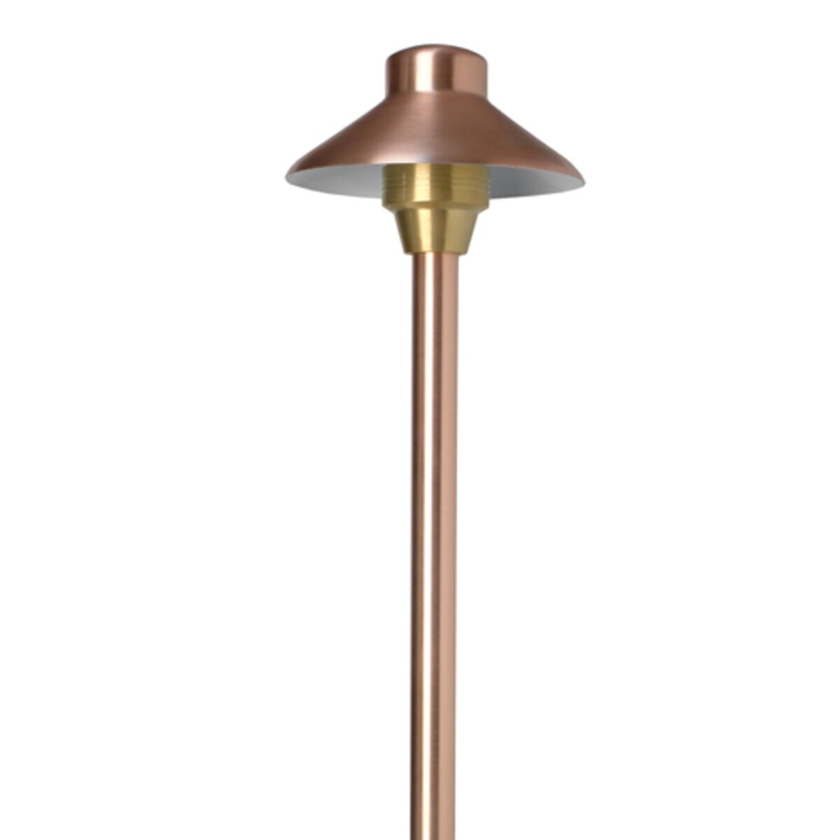 Unique Illuminator 6" Path Light 24" Copper No Lamp