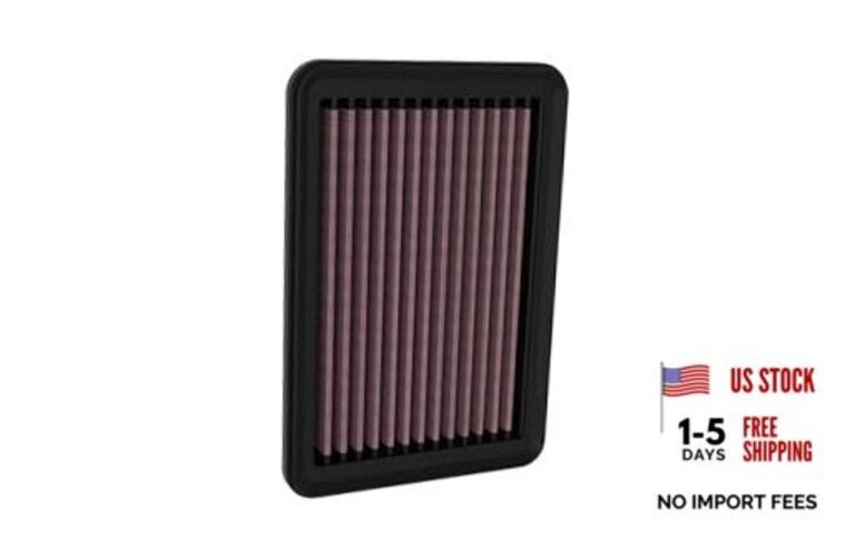 High-Flow Original Lifetime Engine Air Filter: Increase Power: Premium,