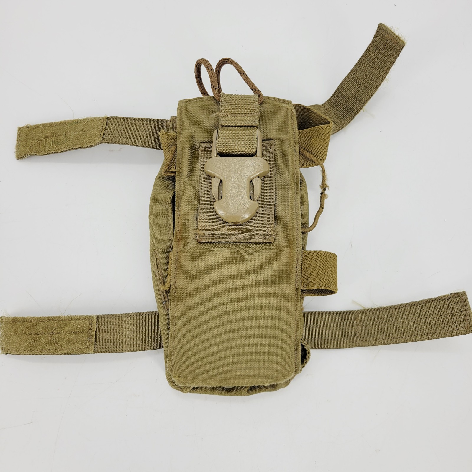 Eagle Industries Khaki MBITR Radio Pocket Pouch V.2 RP-MBITR-HF-MS-KH NSN