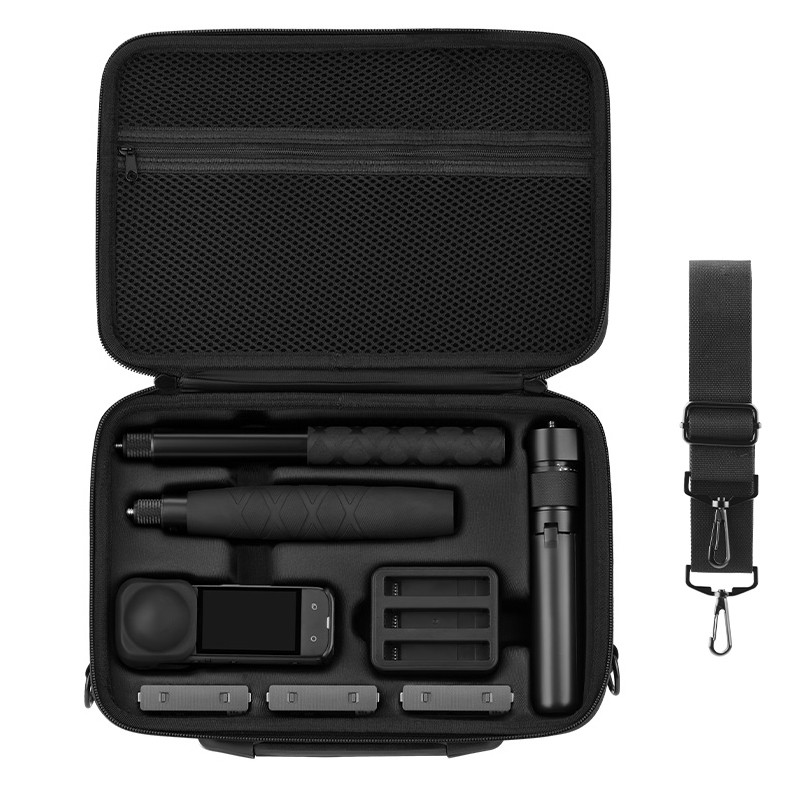 For Insta360 X4 Camera Storage Shoulder Bag EVA Carry Case Suitcase Accessories